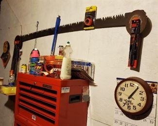 Two handled logging saw