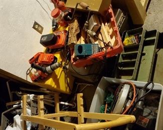 basement full of tools, power tools, and hidden treasures!