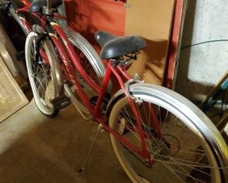 2 nice vintage style bicycles