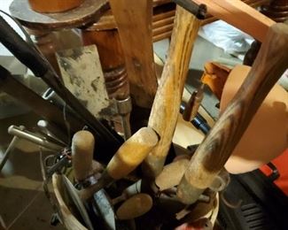 Lots of miscellaneous tools, hardware and power tools
