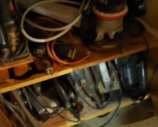 variety of power tools and air tools! ALSO MORE PICTURES COMING...we have lots of knives!