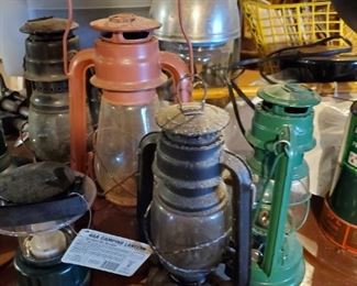 antique and vintage lanterns