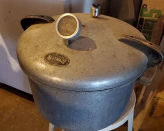 vintage pressure cooker...can you say "Insta-Pot"? :)