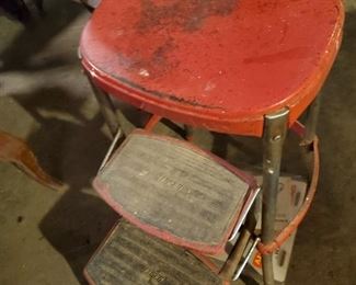 vintage step stool