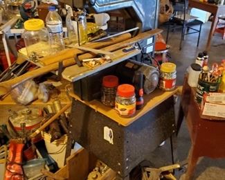 Bandsaw, more hardware and tools
