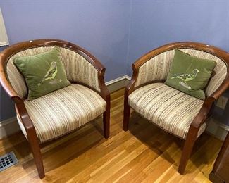 Pair of mid-century chairs.