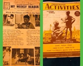Sept/Oct 1937 Weekly Readers
Sept 1943 Children’s Activities