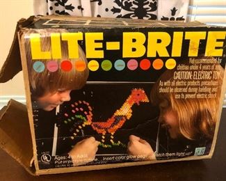 Vintage lite brite