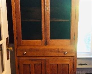 Oak pie safe