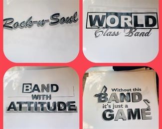 Lots of vintage T-shirt iron on decals