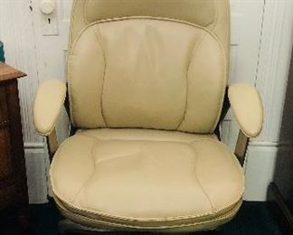 Leather office chair