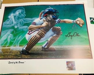 several spirit of the braves posters