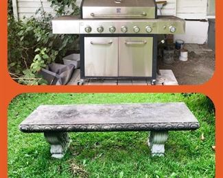 kenmore gas grill we have 3 garden benches