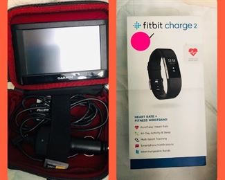 Garmin in case
Fitbit charge 2 like new