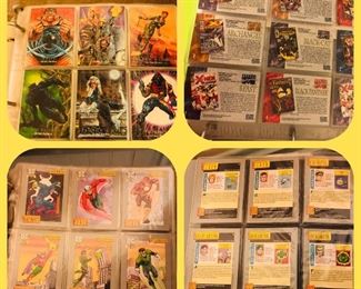 1000’s of collectible comic cards