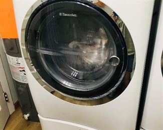 Electrolux washer with stand