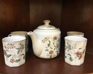 Porcelain Tea Set (Andrea, Japan)