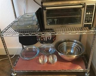 Pyrex, Stainless Steel Mixing Bowls