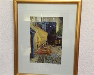 Van Gogh print - Vincent's Cafe (12in x 15in)