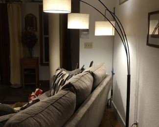 Tree Floor Lamp shown with 3 lights on.