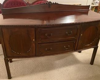 mahogany sideboard