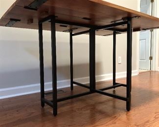 Bottom of Origami Table when opened