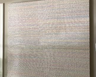 Leonard (Lenny) Baron 5'x5' original painting titled "The Sky Meadow" Paid $4500 asking $2500