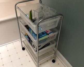 Bathroom storage cart asking $10