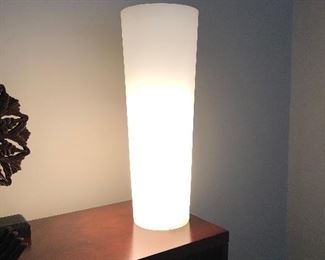 Dimmable table or floor lamp (around 3' tall) asking $25