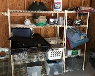 Wire shelving large asking $40 / small asking $30