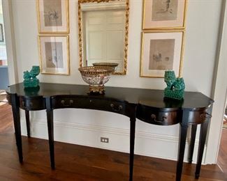Black Console Table