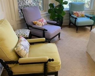 Spindle Chairs (5 Chairs - 5 Colors)