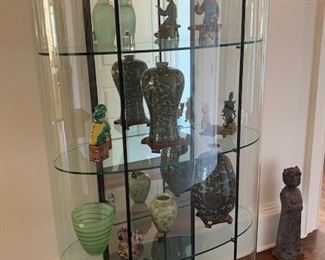 Lighted Glass Display Case