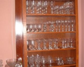 Large collection of Fostoria 'Navarre' elegant glass