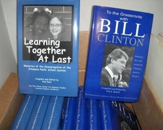 Signed books  by author - Books about Clinton
