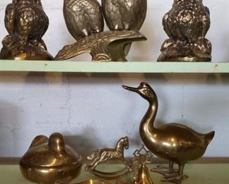 Brass Animal Decor 