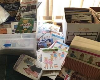 Craft Supplies, Books, Patterns 