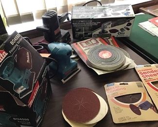 Craftsman, Makita, Genesis Sanders 