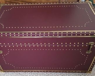 Decorative BrassTrim Trunk