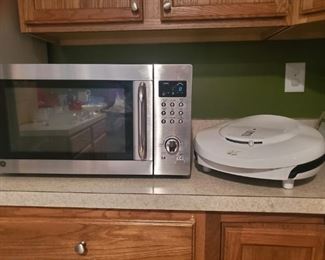 GE Microwave George Foreman Grill