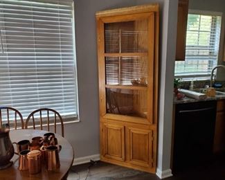 Handmade Corner Cupboard
