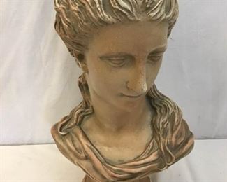 Lg Plaster Bust
