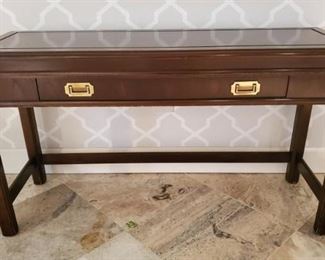 Mahogany CampaignStyle Table  Set