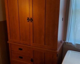 MissionStyle Wood Wardrobe  Set