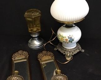 Parlor Lamp Candle Holders