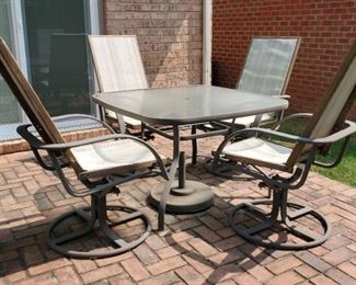 Patio Table Chairs