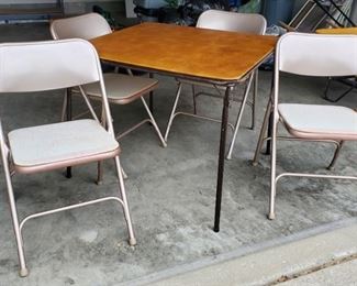 Samsonite Card Table Chairs