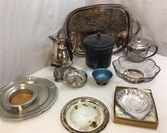 Silver Plate Pewter Table Ware