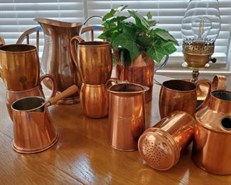 Vtg Copper Decor