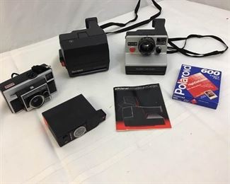 Vtg Polaroid Kodak Cameras